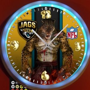Jacksonville Jaguars led clock